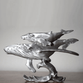 Humpback Whale Pewter Figurine | Andy Schumann | SCHSA-8