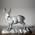 Whitetail Deer Pewter Figurine | Andy Schumann | SCHSA-17