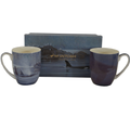 Whale Bone China Mug Set of 2 | McIntosh Trading Whale Mug | Robert Bateman Whale Mug Set