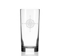 Compass Rose Iced Tea Glass Set of 4 | Rolf Glass | 223018
