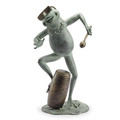 Frog Conga Drummer Garden Sculpture | 34877 | SPI Home