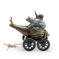 Frog and Snails Garden Sculpture "Pondside Coupe" | 34892 | SPI Home