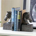Horse Head Bookends on Base Pair | 51079 | SPI Home
