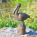 Pelican Garden Sculpture "Feathered Fisherman" | 51080 | SPI Home