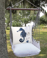 Seahorse Hammock Chair Swing "Latte" | Magnolia Casual | MCLTRR916-SP