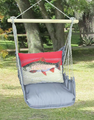 Trout Hammock Chair Swing Gray | Magnolia Casual | GRRR901-SP