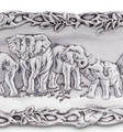 Elephant Aluminum Serving Tray | Arthur Court Designs | 103078