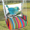 Bluebird on Branch Hammock Chair Swing "Le Jardin" | Magnolia Casual | LJRR908-SP