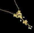 Ivy 16" Leaf Drop Pendant Necklace | Nature Jewelry | Michael Michaud | 9296BZ