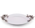 Butterfly Large Stoneware and Pewter Tray | Vagabond House | G304BF