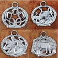 12 Days of Christmas Pewter Ornament Set | Andy Schumann | SCHU12DAYS