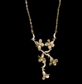 Wildflower Sterling Silver 16" Adjustable Drop Necklace | Michael Michaud | 9243S | Nature Jewelry 