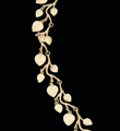 Eucalyptus Leaf Gold 16" Adjustable Necklace | Michael Michaud | 7527V | Nature Jewelry 