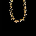 Lily of the Valley 16" Adjustable Gold Necklace | Michael Michaud | 7695V | Nature Jewelry 