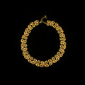 Sea Urchin 16" Adjustable Gold Collar Necklace | Michael Michaud | 7985V | Nature Jewelry 