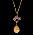 Midnight Dainty 16" Adjustable Gold Pendant Necklace | Michael Michaud | 9310V | Nature Jewelry 