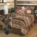 Autumn Trails Deer Bear King Bedding Set | Carstens | JB4142-5