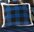 Lumberjack Plaid Wrangler Blue King Bedding Set | Carstens | JW202