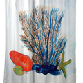 Coral & Shells Shower Curtain | BDSH1070