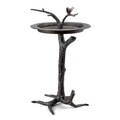 Bird and Twig Sundial Birdbath | SPI Home