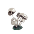 Mushrooms Silver Plated Sculpture | 2528 | D'Argenta