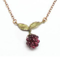 Raspberry Chain Necklace Silver | Michael Michaud Jewelry | SS7535bzgn -2