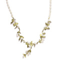 Boxwood Pearl Row Necklace | Michael Michaud Jewelry | SS7923BZWP -2