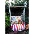 Flowers Hammock Chair Swing "Cristina Stripe" | Magnolia Casual | CRLS203-SP