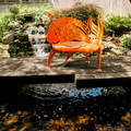 Curved Koi Bench