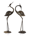 Pair of Heron Garden Sculptures