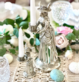  Lady Hare Tall Candlestick