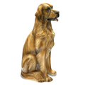 Golden Retriever Ceramic Dog Sculpture | Intrada Italy | ANI2351