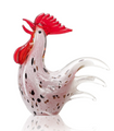 Art Glass Crowing Rooster | 58085 | SPI Home