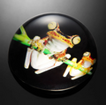 Art Glass Tree Frog Paperweight | 76071 | SPI Home