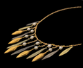 Bud and Leaf Statement Necklace | Michael Michaud Jewelry | SS9469BZ