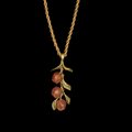 Peach Tree 20" Pendant Necklace | Nature Jewelry | Michael Michaud | 9465BZ