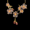 Peach Blossom Statement Necklace | Michael Michaud Jewelry | SS9452bz