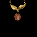 Peach Tree 16" Adjustable Pendant Necklace | Michael Michaud | 9464BZ | Nature Jewelry