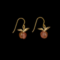 Peach Tree Dainty Wire Earrings | Michael Michaud | 3712BZ | Nature Jewelry