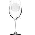 Sand Dollar 12 oz White Wine Glass Set of 4 | Rolf Glass | 250427