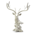 Large White Deer Sculpture | TC81626