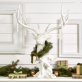 Large White Deer Sculpture | TC81626