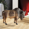 Carved Buffalo Sculpture | SPI48154 | SPI Home