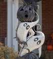  Large Halloween Pumpkin and Ghost Cemetery Arch | ZLIZR180734