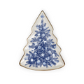 Blue and White Porcelain Tree Plate | TC82051