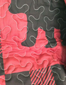 Buffalo Bear Plaid Red and Black Patch Primitive Quilt Set | DUKDQ680T