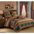 Moose and Bear Primitive Quilt Set "Lodge Preserve" | DUKDQ681