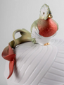 Quetzal Porcelain Box
