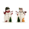  Pair of Snowmen Figurines | BSC2020210010