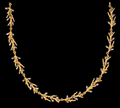 Juniper Dainty Statement Necklace | Nature Jewelry | SS9475BZ